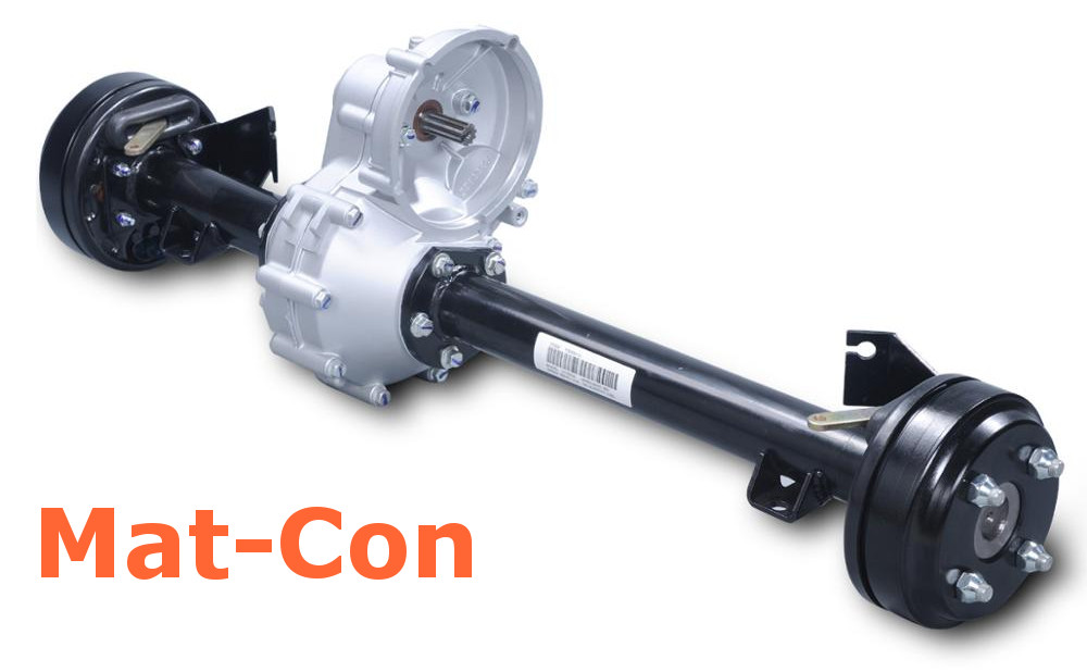 BLDC E-Motor mit Differenzialachse