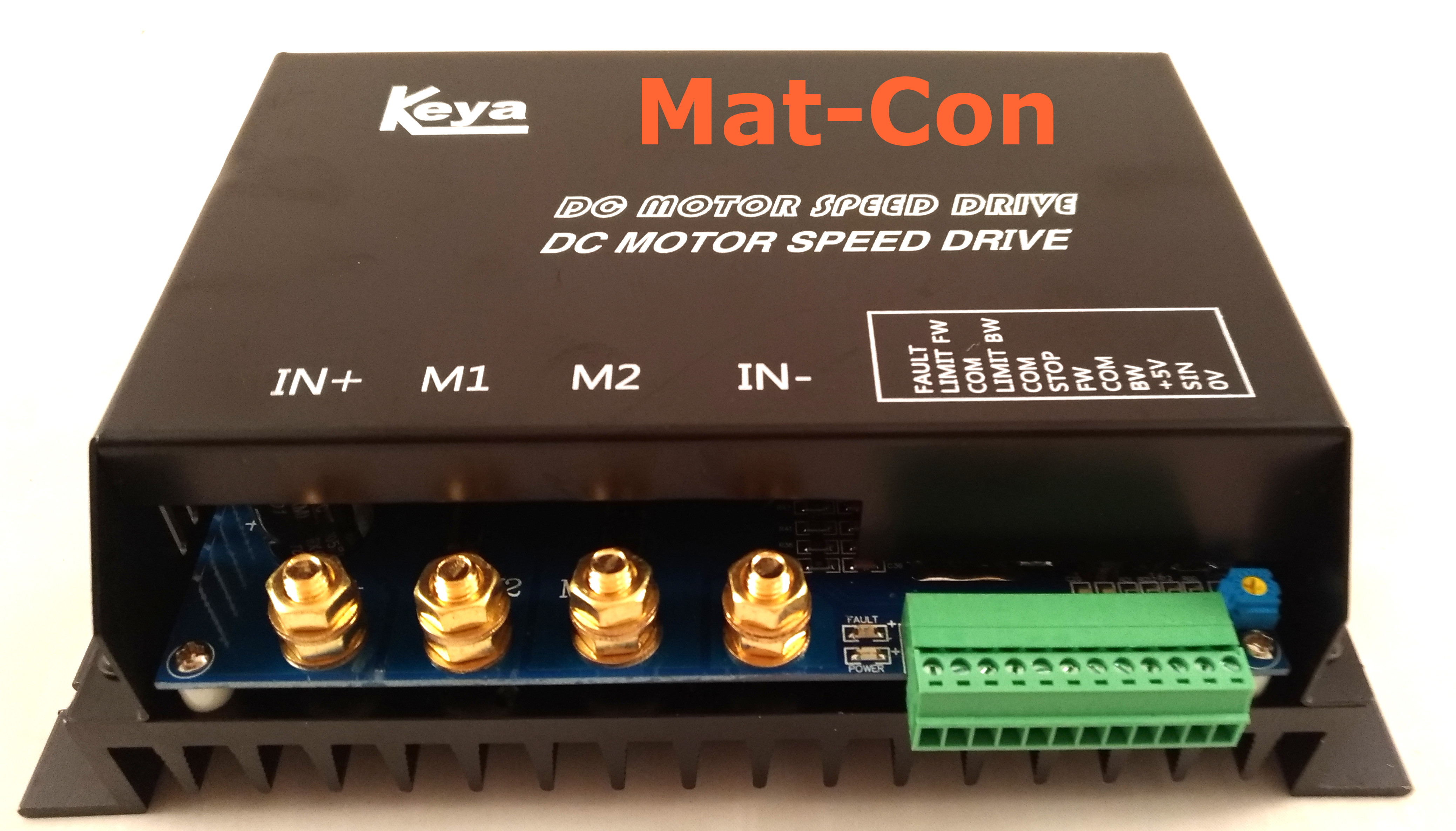 PWM Motor Speed Controller – 12V To 48V, 30A Max, Adjustable DC Motor Regulator With Tachometer & Voltage Control