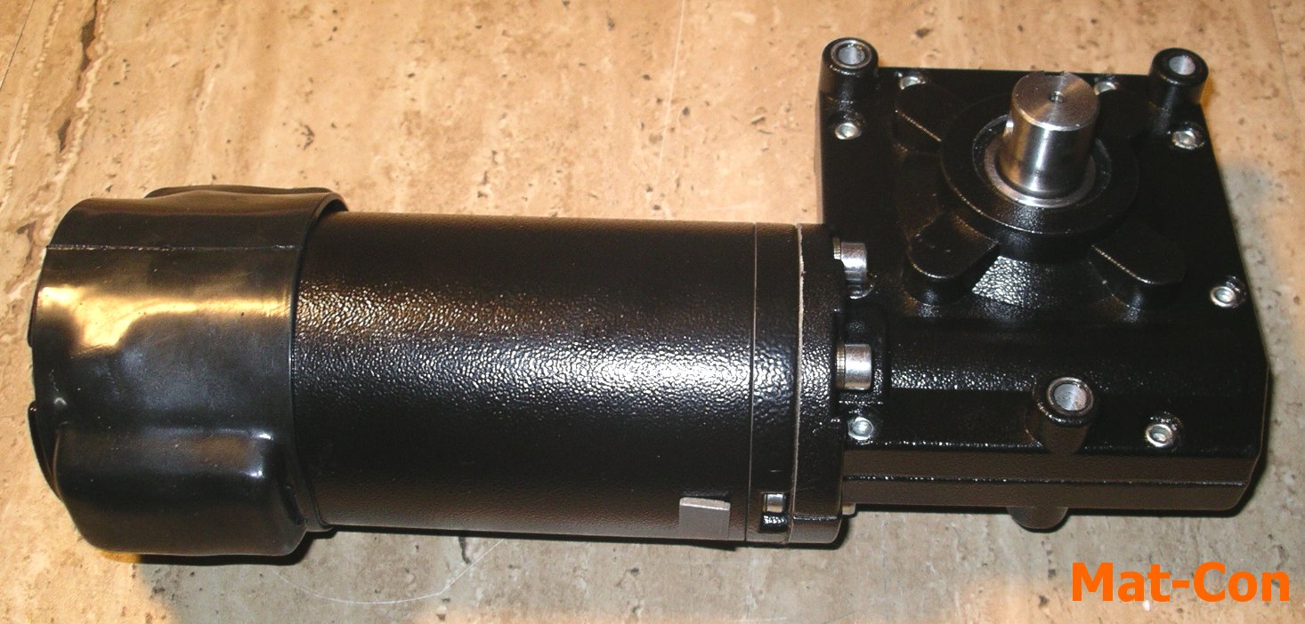 DC-Getriebemotor mit Schneckengetriebe 24V