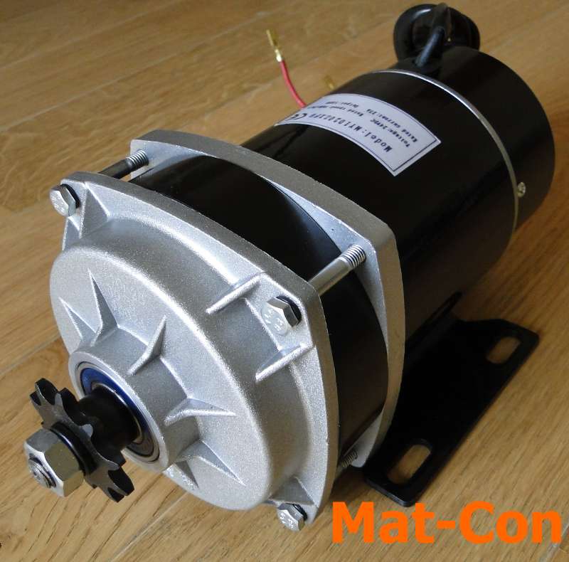 Getriebeelektromotor Unite MY1020ZXFH 500W 24V 8,9Nm 61 PMDC 