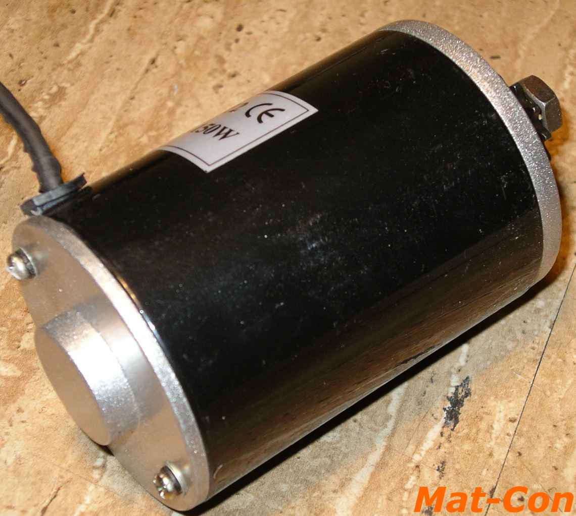 Electric Motor 24 Volt DC 150 Watt 24v 150w Brushed ZY6812 16T Belt Drive