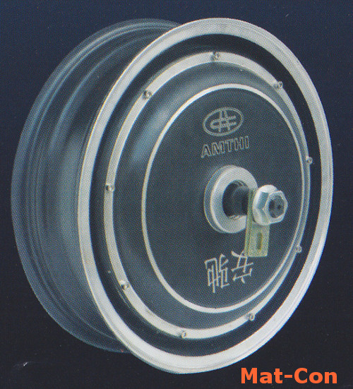 12" Radnabenmotor-Felge