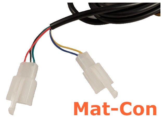 Key lock + thumb gas throttle +LED unit combination